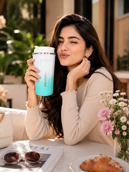 Gradient Insulated Coffee Cup 500 ML