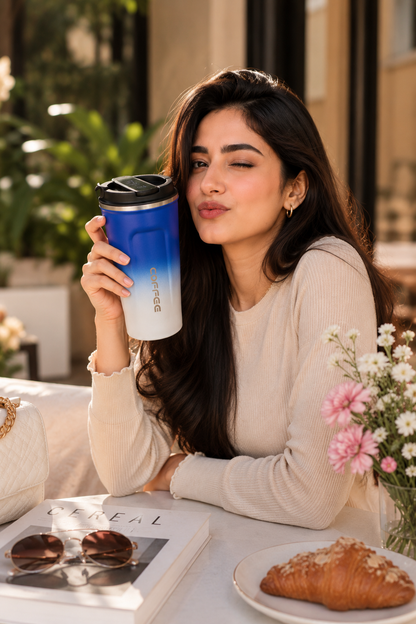 Gradient Insulated Coffee Cup 500 ML
