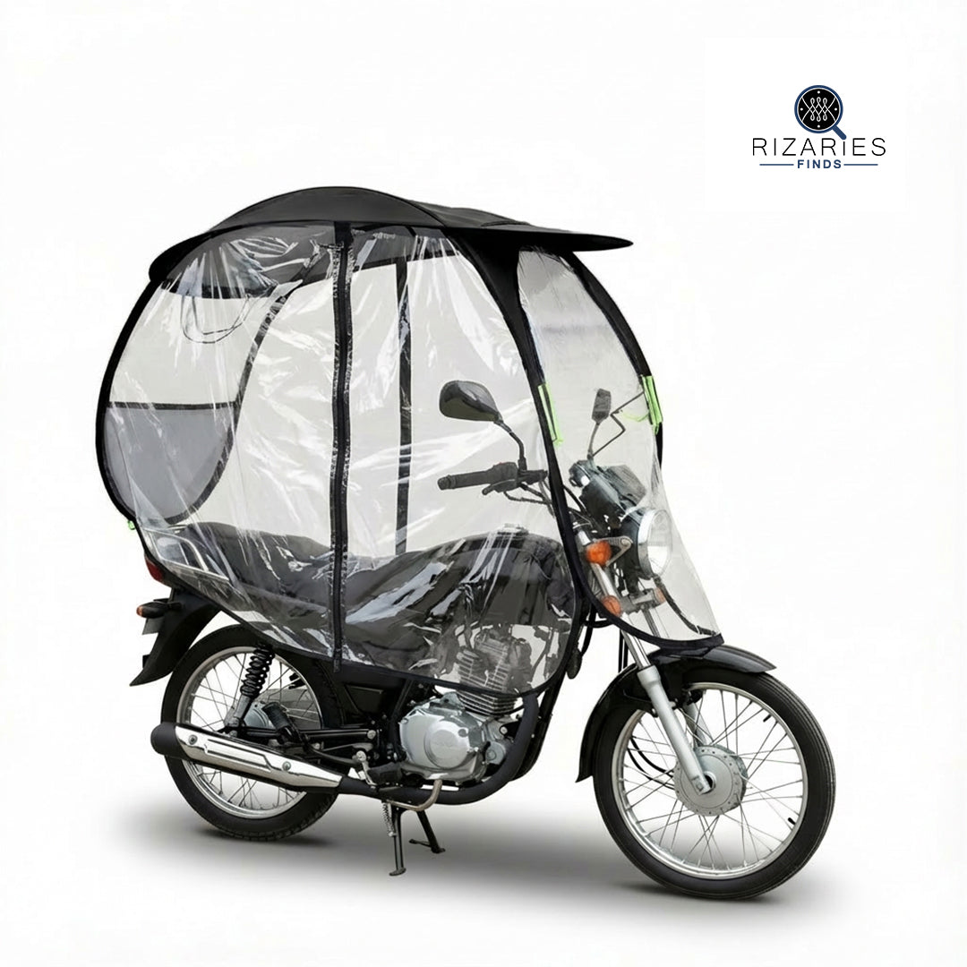 All Weather Bike Canopy - Protects from RAIN, UV SUNLIGHT & Dust