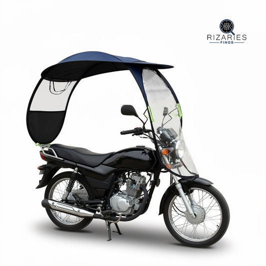 All Weather Bike Open Canopy - Protects from RAIN, UV SUNLIGHT & Dust
