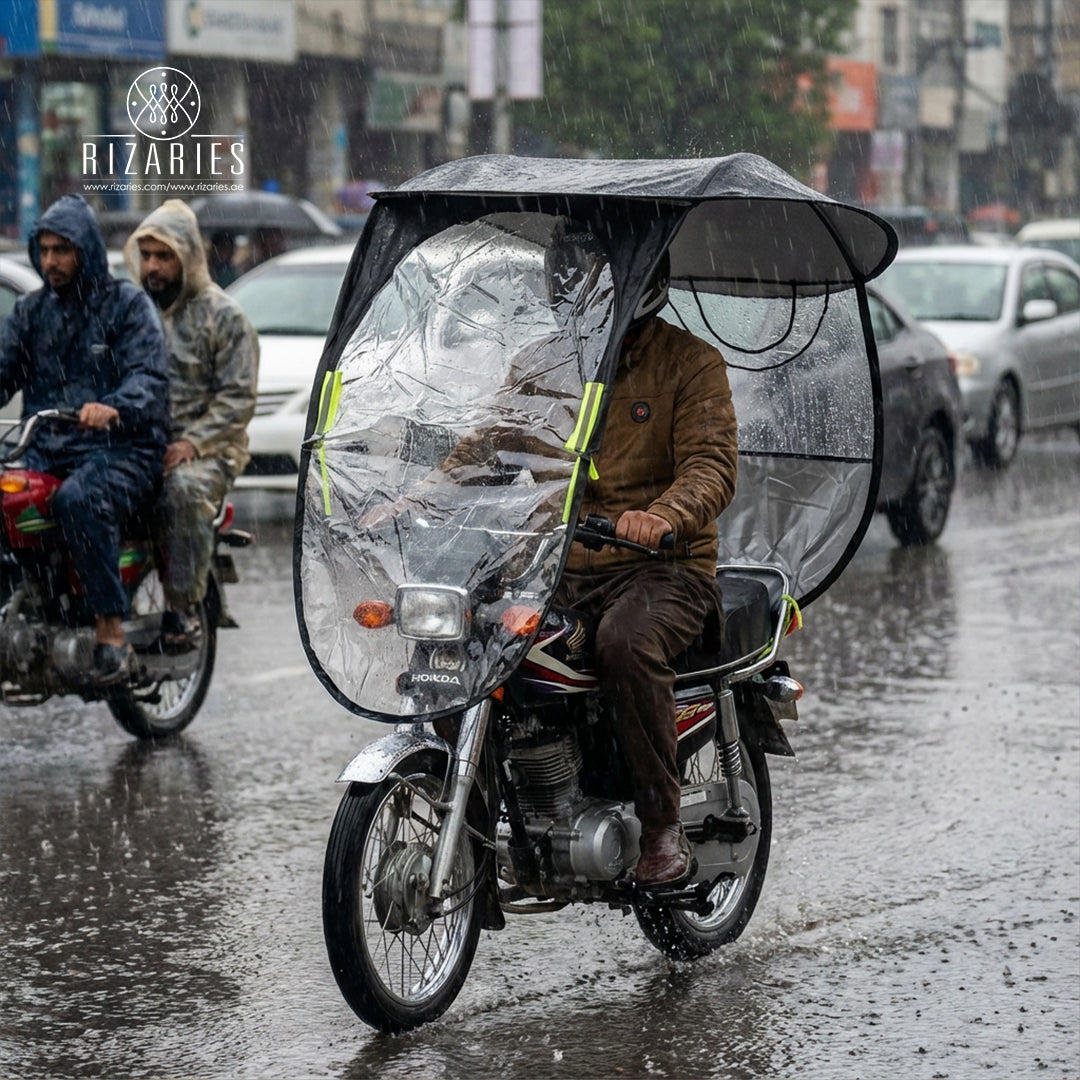 All Weather Bike Full Canopy - Protects from RAIN, UV SUNLIGHT & Dust