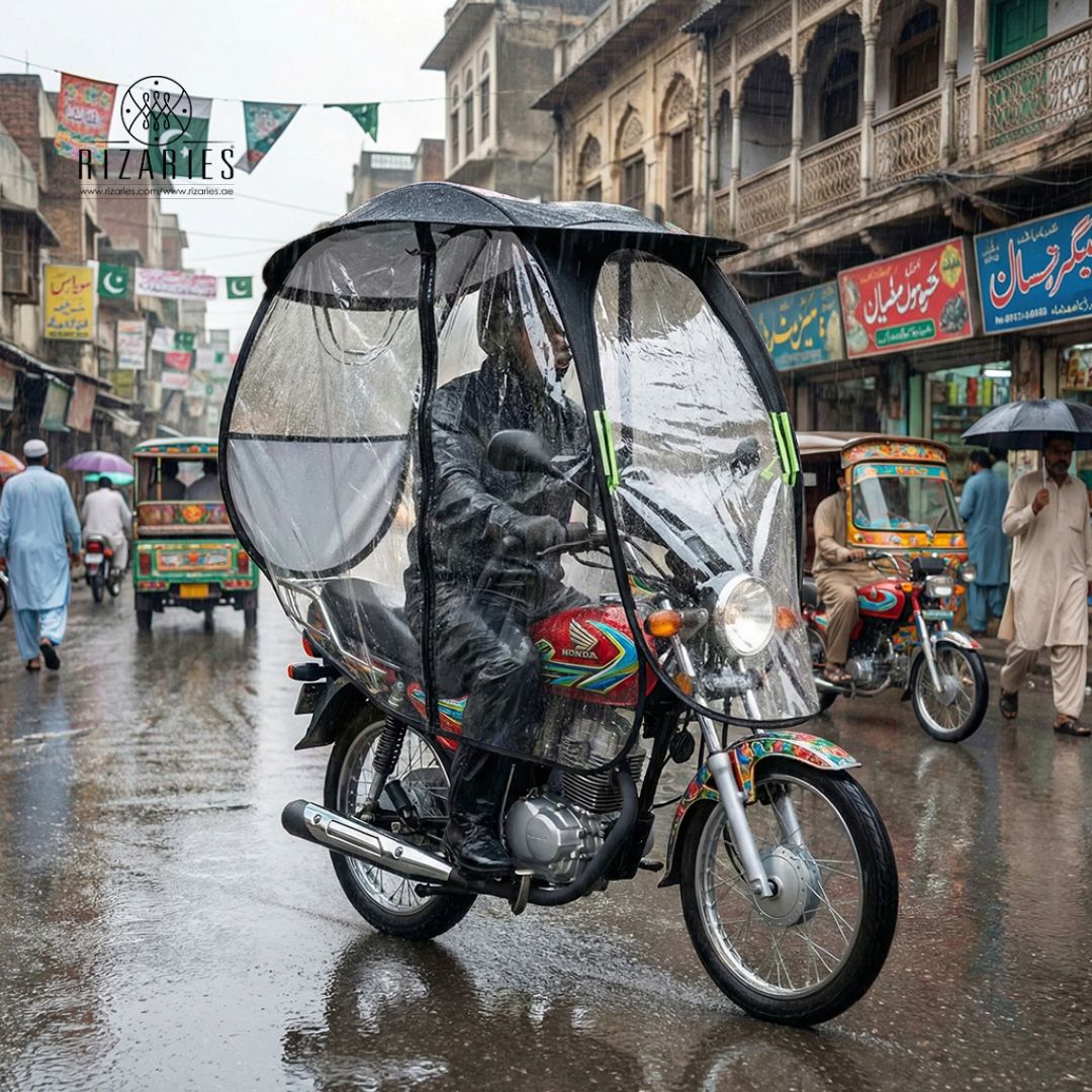 All Weather Bike Full Canopy - Protects from RAIN, UV SUNLIGHT & Dust