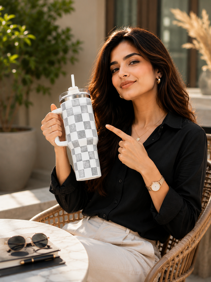 CheckMate Stainless Steel Tumbler 1200ML
