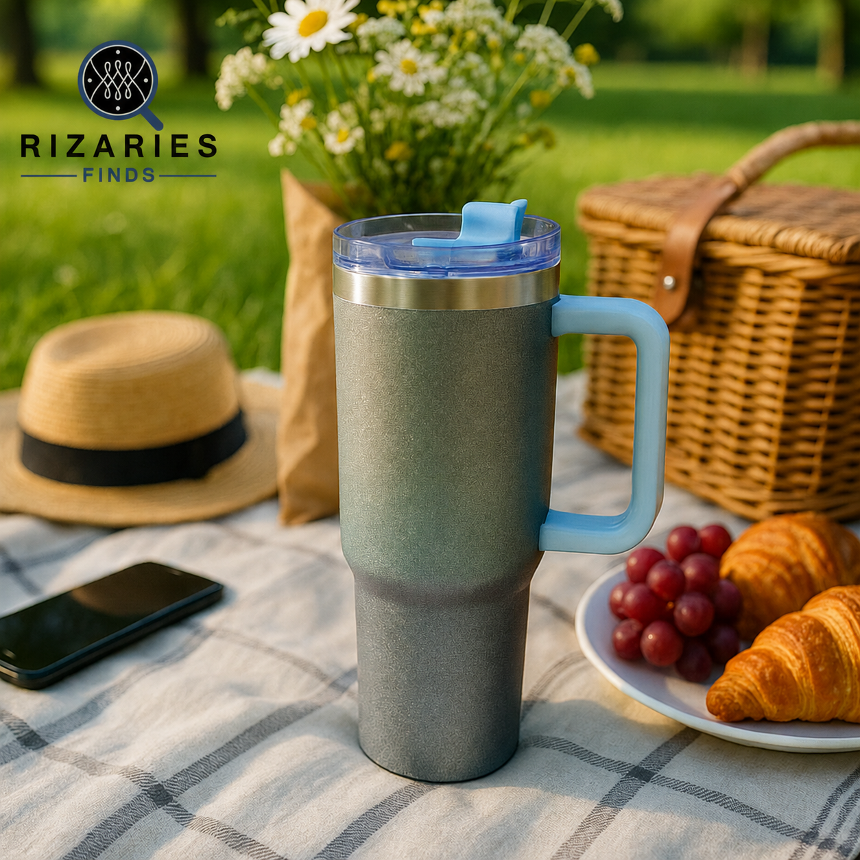 CoolBloom Gradient Tumbler 1200ML