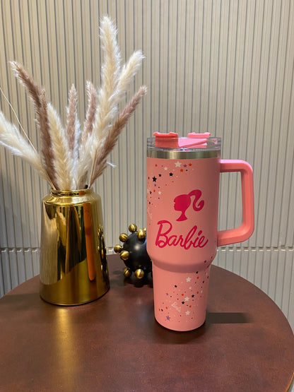 Barbie HydraFlex Bottle 1200 ML with Straw