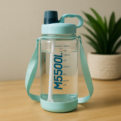 Sip Ease Sports 1500 ML Bottle with Strap