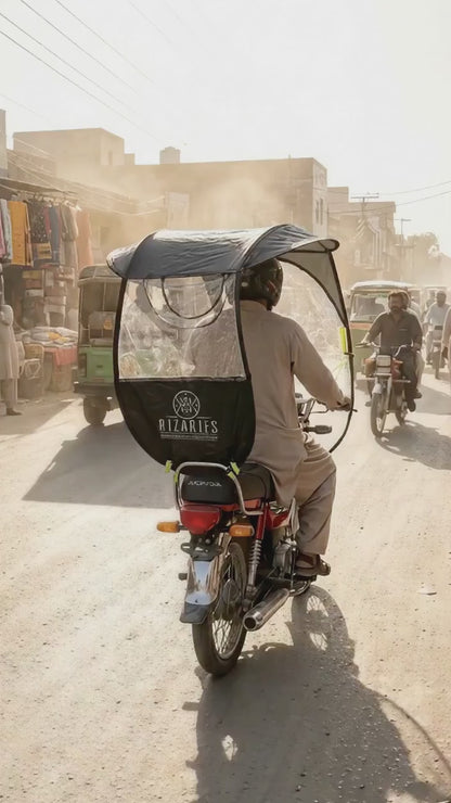 All Weather Bike Canopy - Protects from RAIN, UV SUNLIGHT & Dust