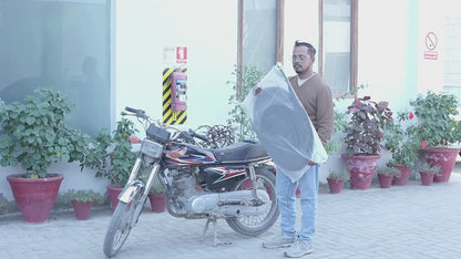 All Weather Bike Full Canopy - Protects from RAIN, UV SUNLIGHT & Dust